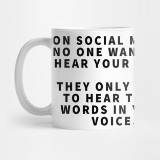 #1 Rule of Social Media Mug